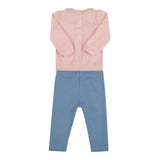 Conjunto Feminino Bebê body e Calça Paraiso