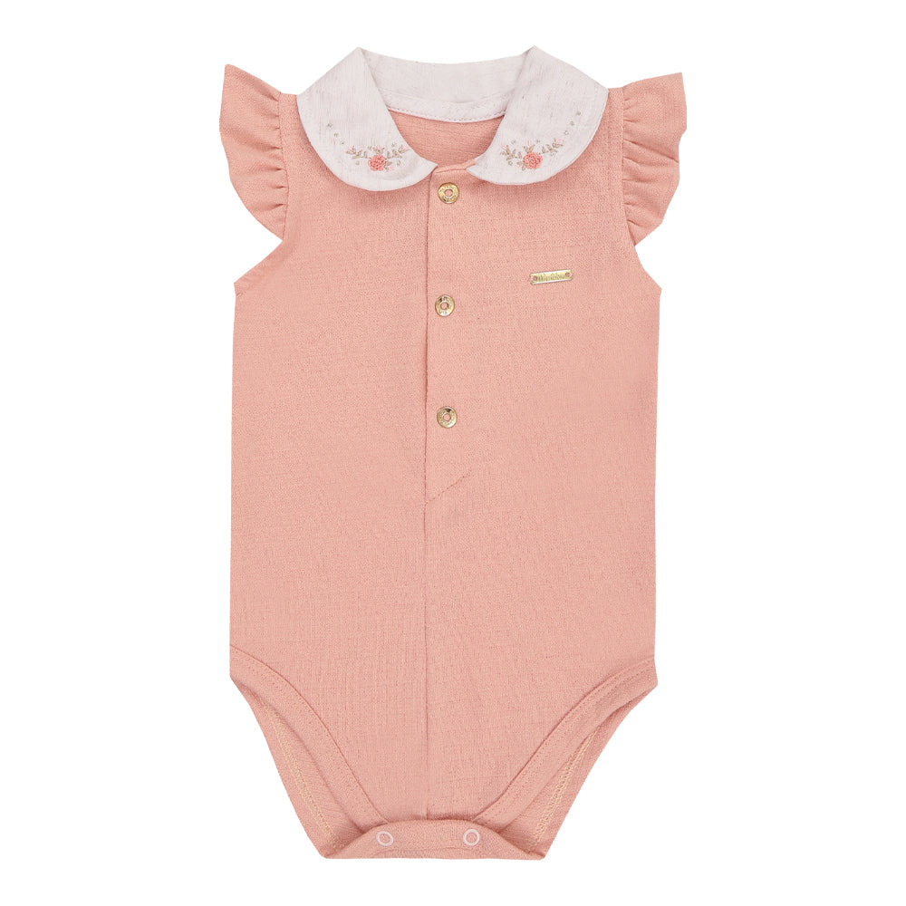 Body Infantil Feminino Meia Manga – Delicadeza e Conforto