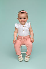 Body Infantil Feminino Meia Manga – Delicadeza e Conforto