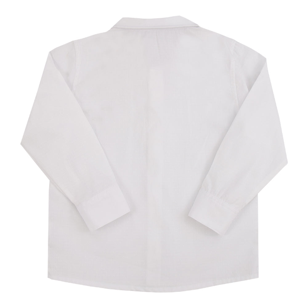 Camisa Baby Boy com Botões – Visual Clássico e Charmoso