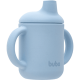 Copo em Silicone Azul - Seguro e Prático para Bebês