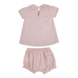 Conjunto Feminino Bebê Babado Laços Paraiso
