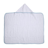 Toalha de Banho Soft Papi Friends com Capuz Tubarão Blu - Conforto Exclusivo para o Seu Bebê