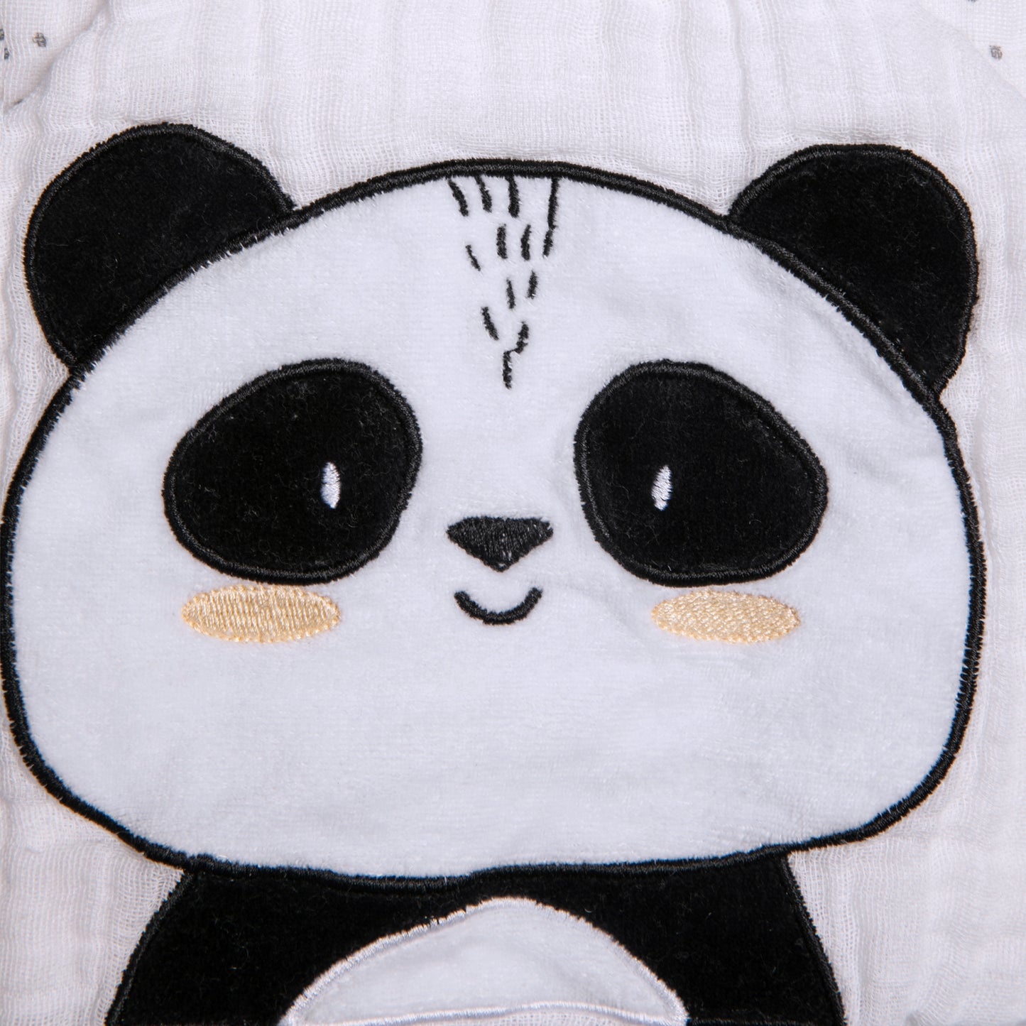 Toalha de Banho Soft Papi Friends com Capuz Panda Ben - Conforto Exclusivo para o Seu Bebê