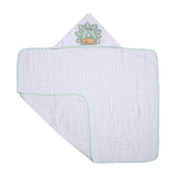 Toalha de Banho Soft Papi Friends com Capuz Dino - Conforto Exclusivo para Seu Bebê