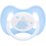 Chupeta Buba Comfort Tam 2 Noturna Nuvem Azul