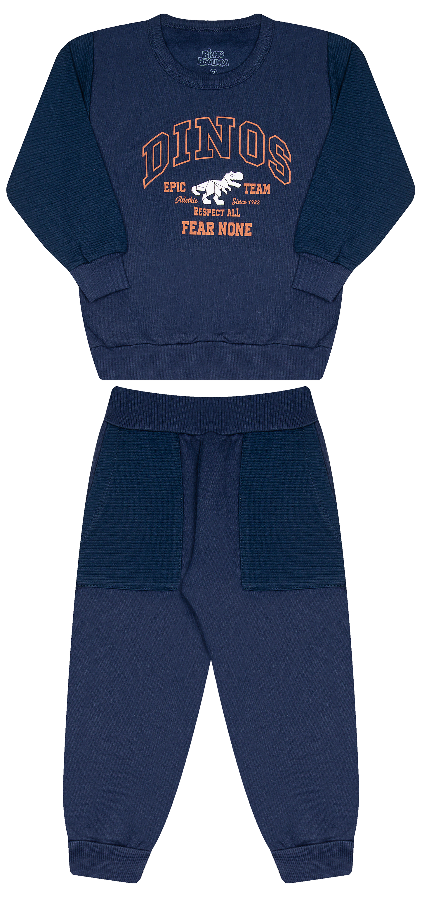Conjunto de Moletom com Detalhe em Gorgurão – Estilo Moderno e Conforto no Dia a Dia
