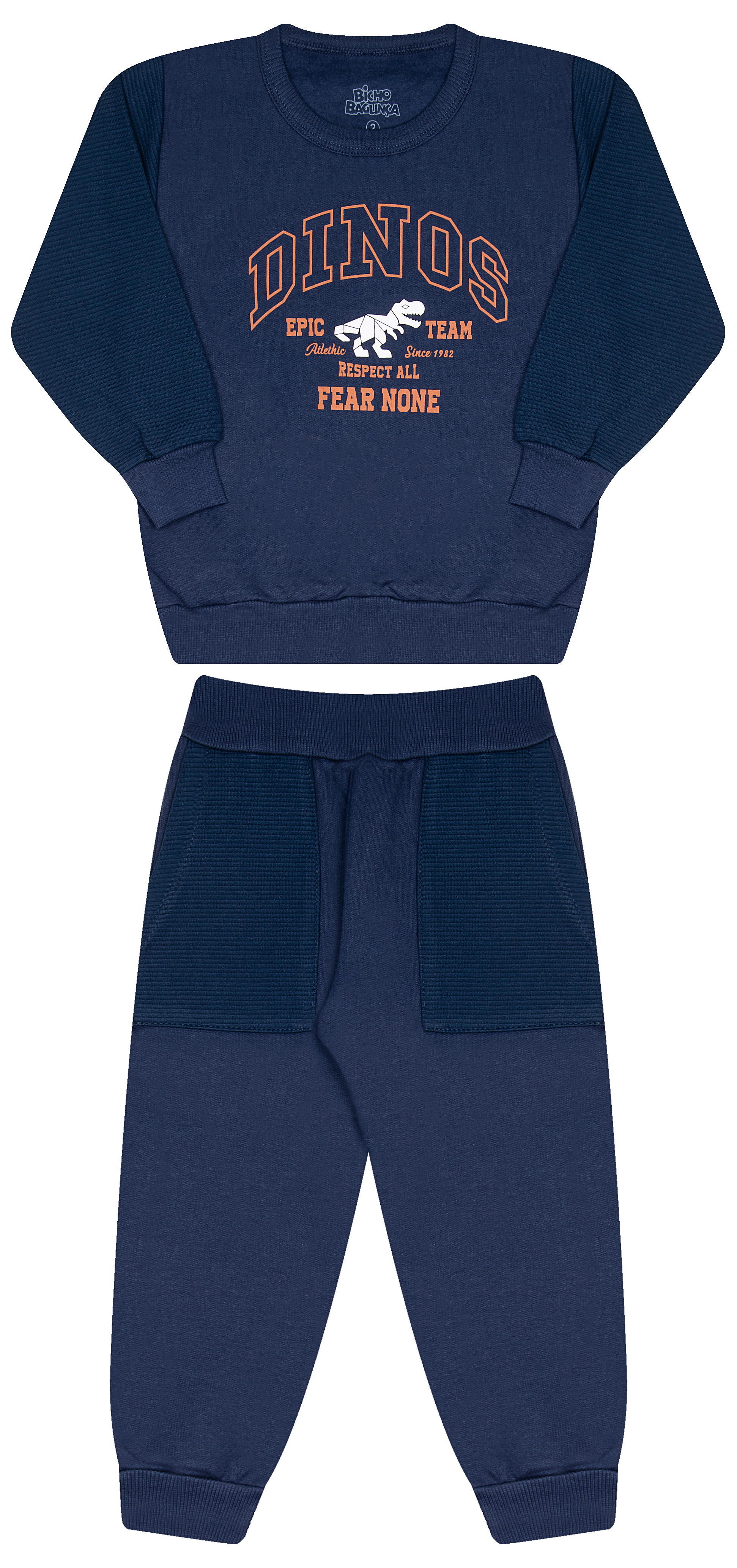 Conjunto de Moletom com Detalhe em Gorgurão – Estilo Moderno e Conforto no Dia a Dia