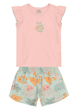 Conjunto Feminino Infantil Pish