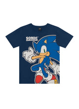 Camiseta Masculina Infantil Sonic Hedgehog