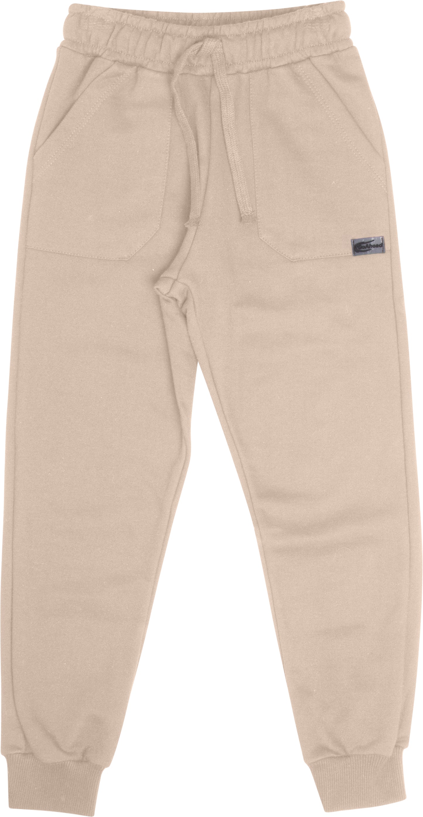 Calça Moletom Bege Overhead - Conforto e Versatilidade