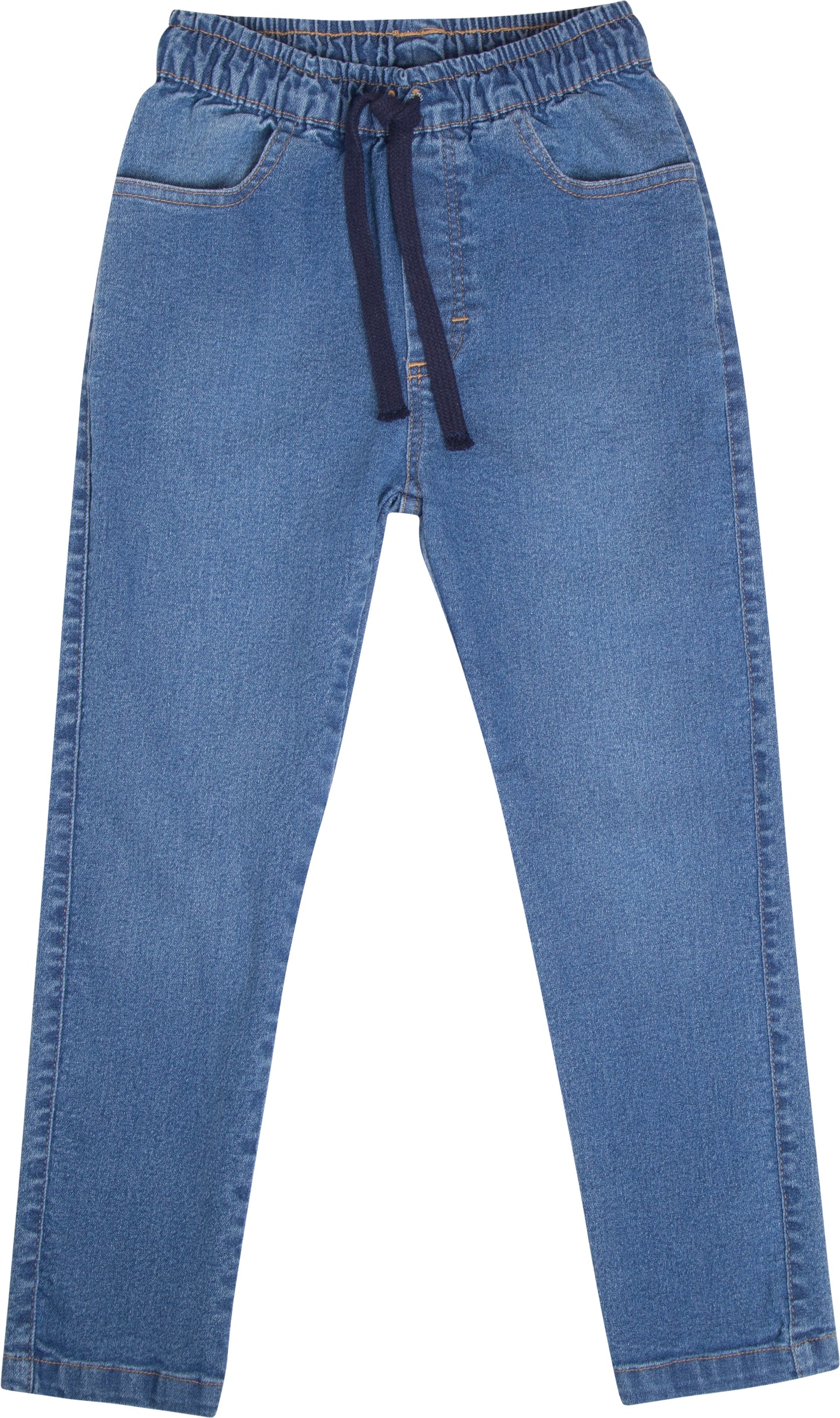 Calça Jeans Azul com Elástico e Conforto para o Dia a Dia