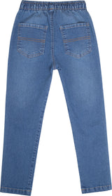 Calça Jeans Azul com Elástico e Conforto para o Dia a Dia