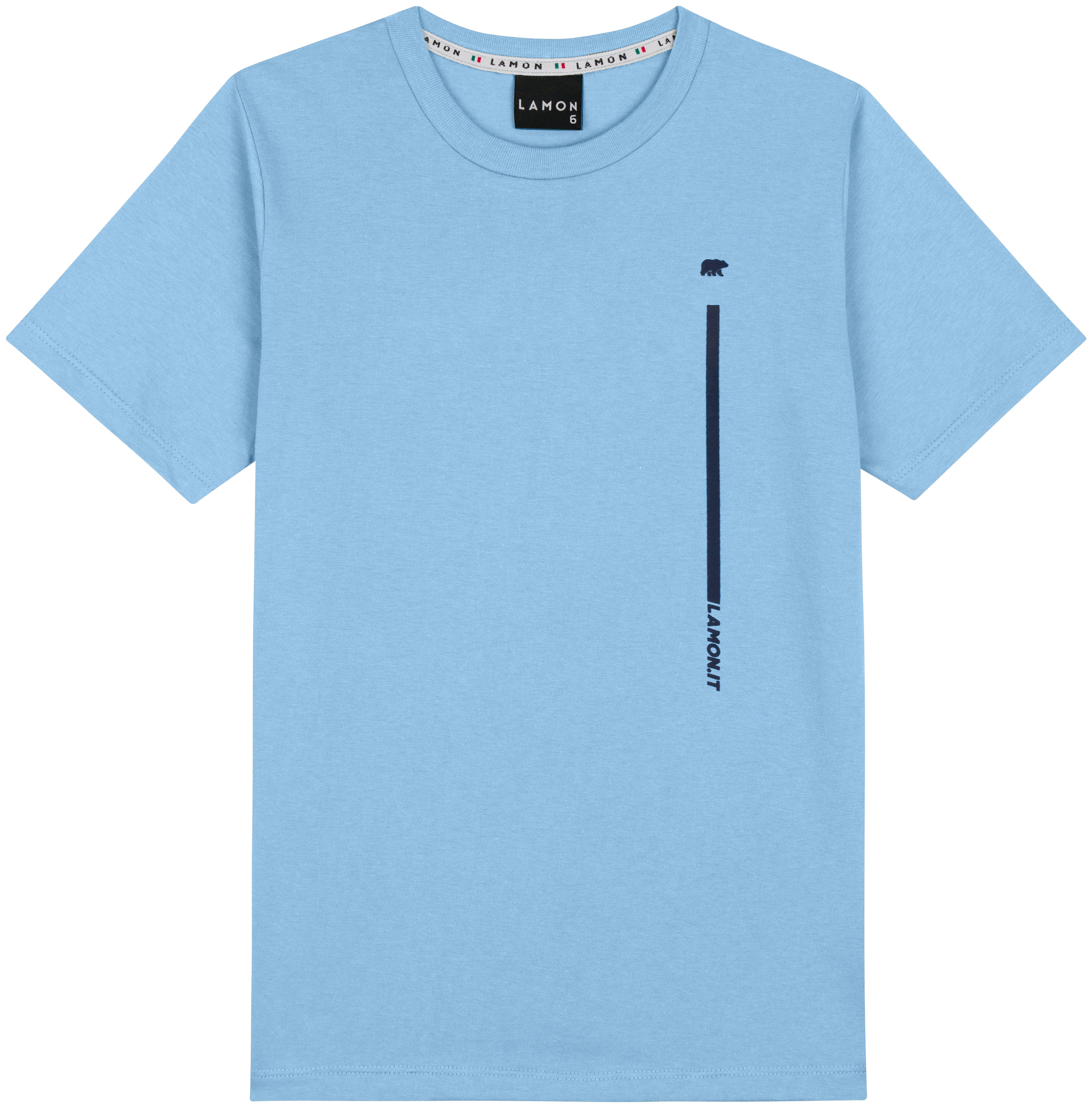 Camiseta Masculina Infantil Malha Lamon