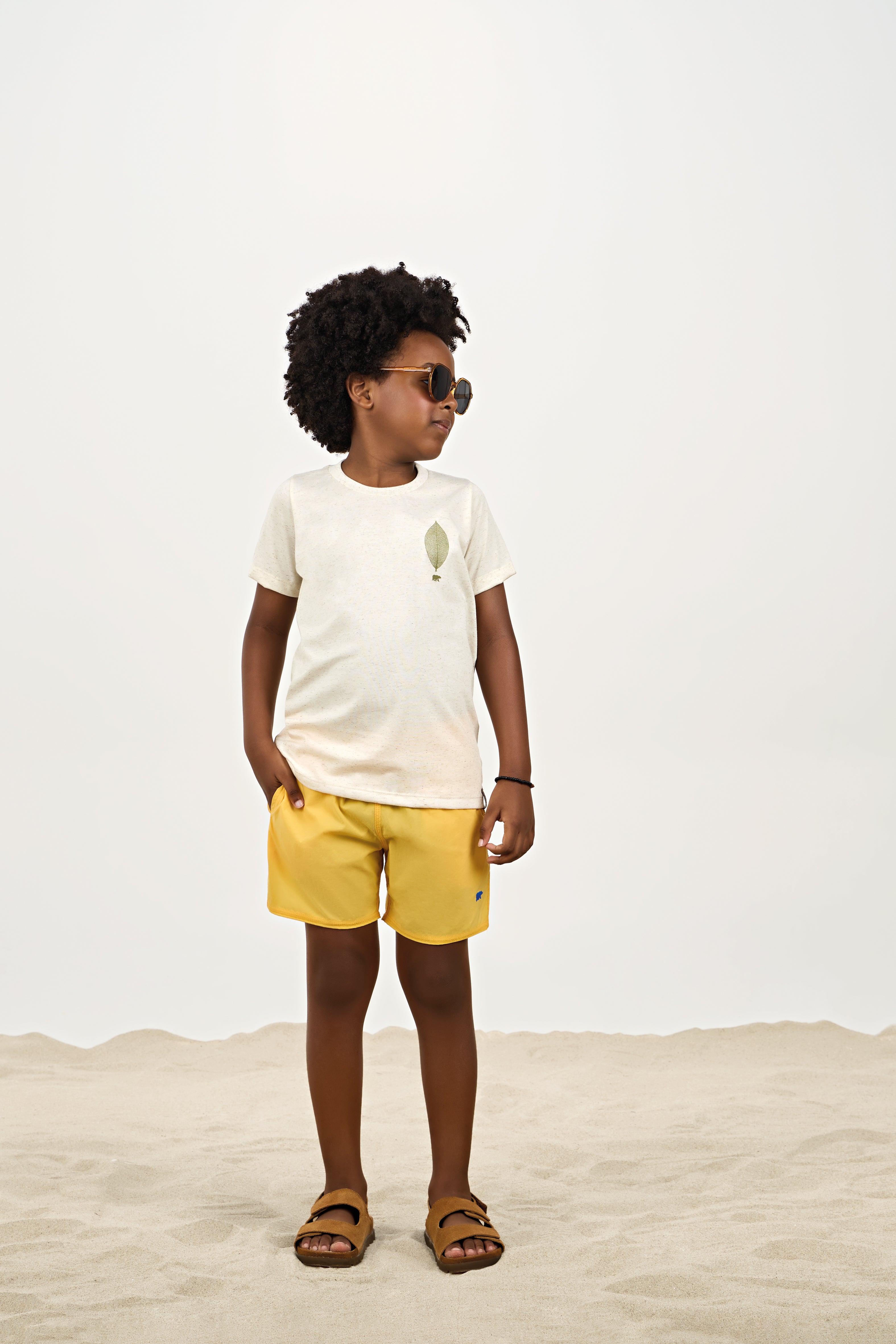 Camiseta Masculina Infantil Malha Eco Linho