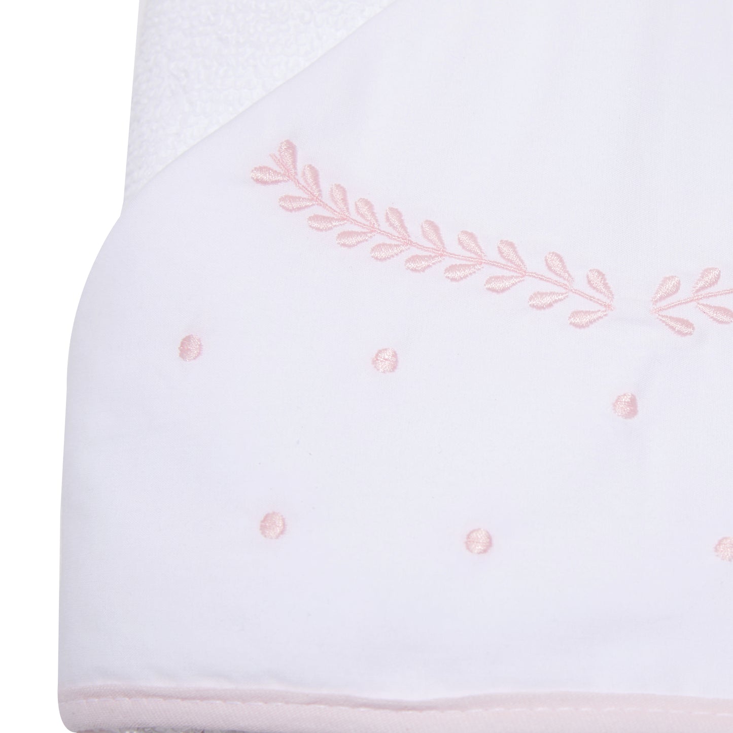 Toalha de Banho Felpuda Mami Clássicos – 1 Unidade 90x80cm Capuz Bordado Clássico Rosa