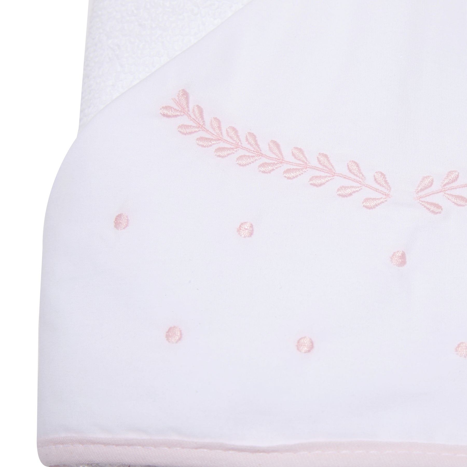 Toalha de Banho Felpuda Mami Clássicos – 1 Unidade 90x80cm Capuz Bordado Clássico Rosa