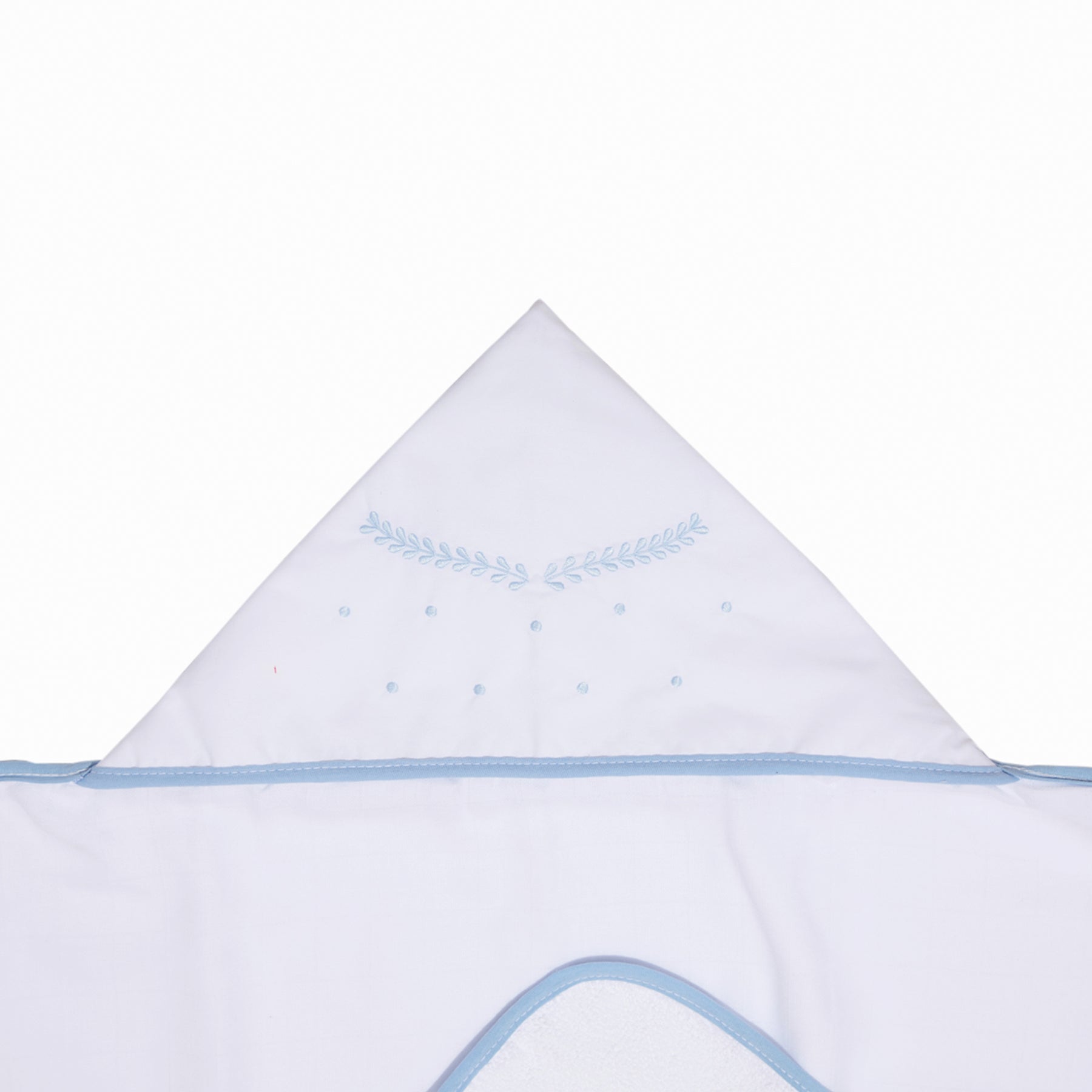 Toalha de Banho Felpuda Mami Clássicos – 1 Unidade 90x80cm Capuz Bordado Clássico Azul