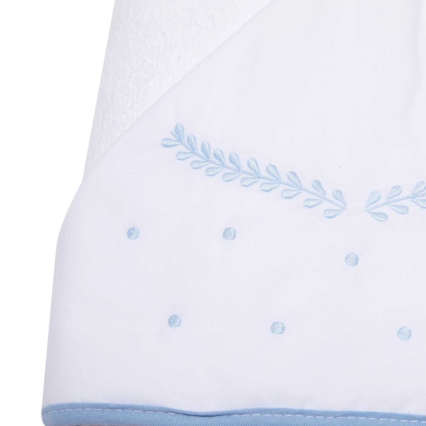 Toalha de Banho Felpuda Mami Clássicos – 1 Unidade 90x80cm Capuz Bordado Clássico Azul