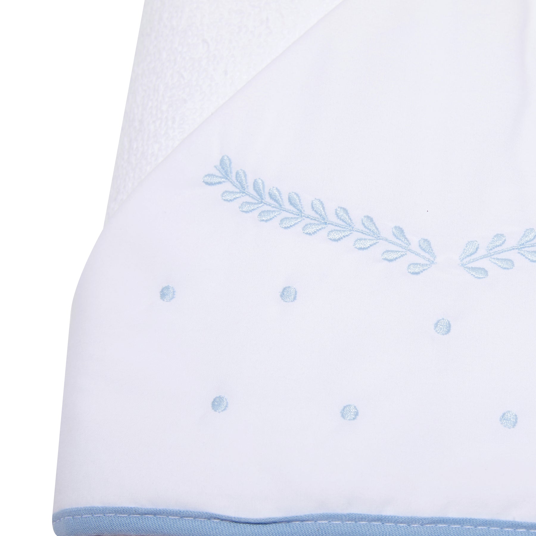 Toalha de Banho Felpuda Mami Clássicos – 1 Unidade 90x80cm Capuz Bordado Clássico Azul
