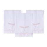 Kit Paninho de Boca Mami Clássicos Rosa – 3 Unidades 37x36cm para Bebê
