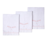 Kit Paninho de Boca Mami Clássicos Rosa – 3 Unidades 37x36cm para Bebê