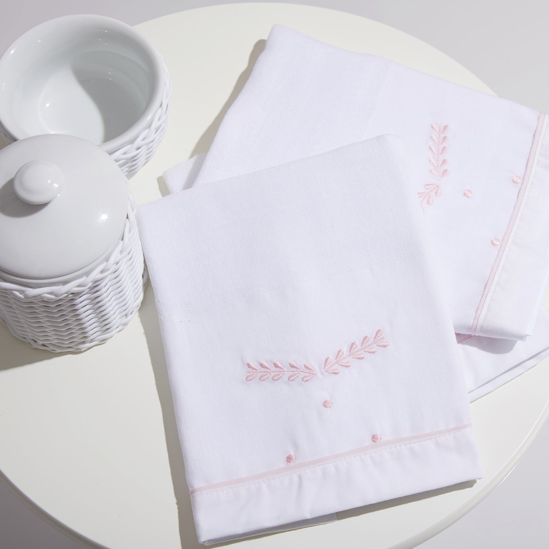 Kit Paninho de Boca Mami Clássicos Rosa – 3 Unidades 37x36cm para Bebê