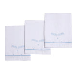 Kit Paninho de Boca Mami Clássicos Azul – 3 Unidades 37x36cm para Bebê