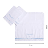 Kit Paninho de Boca Mami Clássicos Azul – 3 Unidades 37x36cm para Bebê