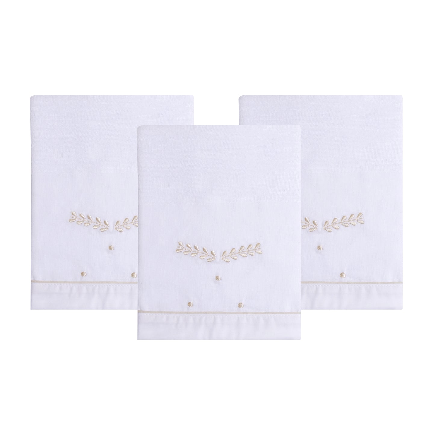 Kit Paninho de Boca Mami Clássicos Bege – 3 Unidades 37x36cm para Bebê
