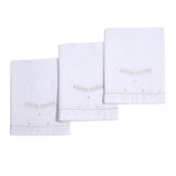 Kit Paninho de Boca Mami Clássicos Bege – 3 Unidades 37x36cm para Bebê