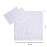 Kit Paninho de Boca Mami Clássicos Bege – 3 Unidades 37x36cm para Bebê
