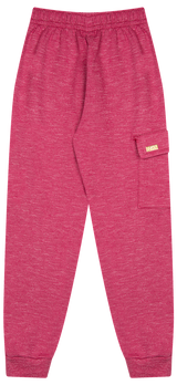 Calça de Moletom Moulinê com Bolso e Plaquinha – Conforto e Estilo Casual