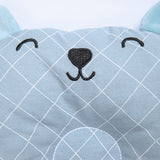Travesseiro Anatômico Papi Friends Losango Azul - Conforto Exclusivo para o Seu Bebê