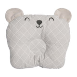 Travesseiro Anatômico Papi Friends Losango Cinza - Conforto Exclusivo para o Seu Bebê