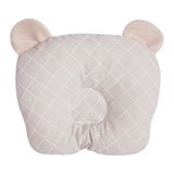 Travesseiro Anatômico Papi Friends Losango Cinza - Conforto Exclusivo para o Seu Bebê