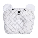 Travesseiro Anatômico Papi Friends Losango Branco - Conforto Exclusivo para o Seu Bebê