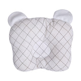 Travesseiro Anatômico Papi Friends Losango Branco - Conforto Exclusivo para o Seu Bebê