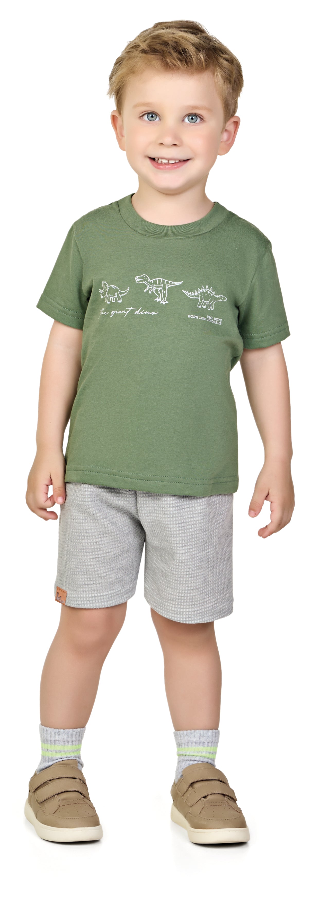 Conjunto Masculino Infantil The Giant Dino