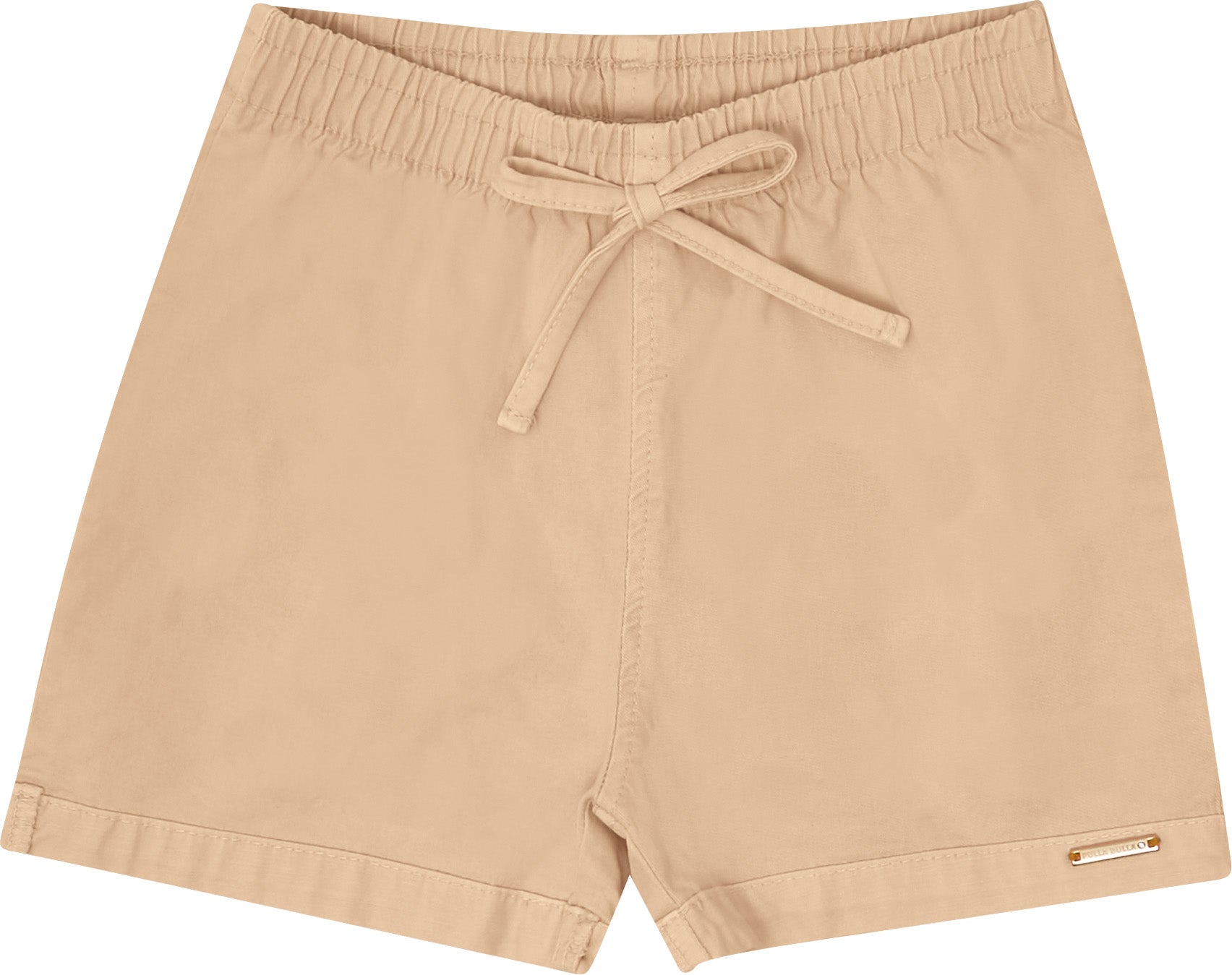 Conjunto Feminino Infantil Blusinha e Shorts Sarja Pulla Bulla
