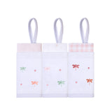 Kit Paninho de Boca Bordados Papi com Prendedor de Chupeta – 3 Unidades 40x40cm Libélula