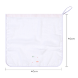 Kit Paninho de Boca Bordados Papi com Prendedor de Chupeta – 3 Unidades 40x40cm Libélula