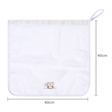 Kit Paninho de Boca Bordados Papi com Prendedor de Chupeta – 3 Unidades 40x40cm Ted Balão