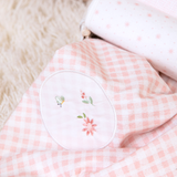 Cueiro Flanelado Bordados Papi Floralzinho 80x80cm – Conforto e Qualidade Exclusiva