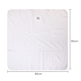 Cueiro Flanelado Bordados Papi  Ted Balão 80x80cm – Conforto e Qualidade Exclusiva