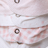 Kit Babador Bandana Bordados Papi – 2 Unidades Tamanho Único Linho Ros