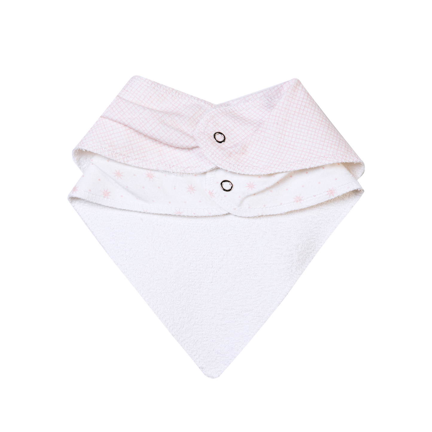 Kit Babador Bandana Bordados Papi – 2 Unidades Tamanho Único Linho Ros