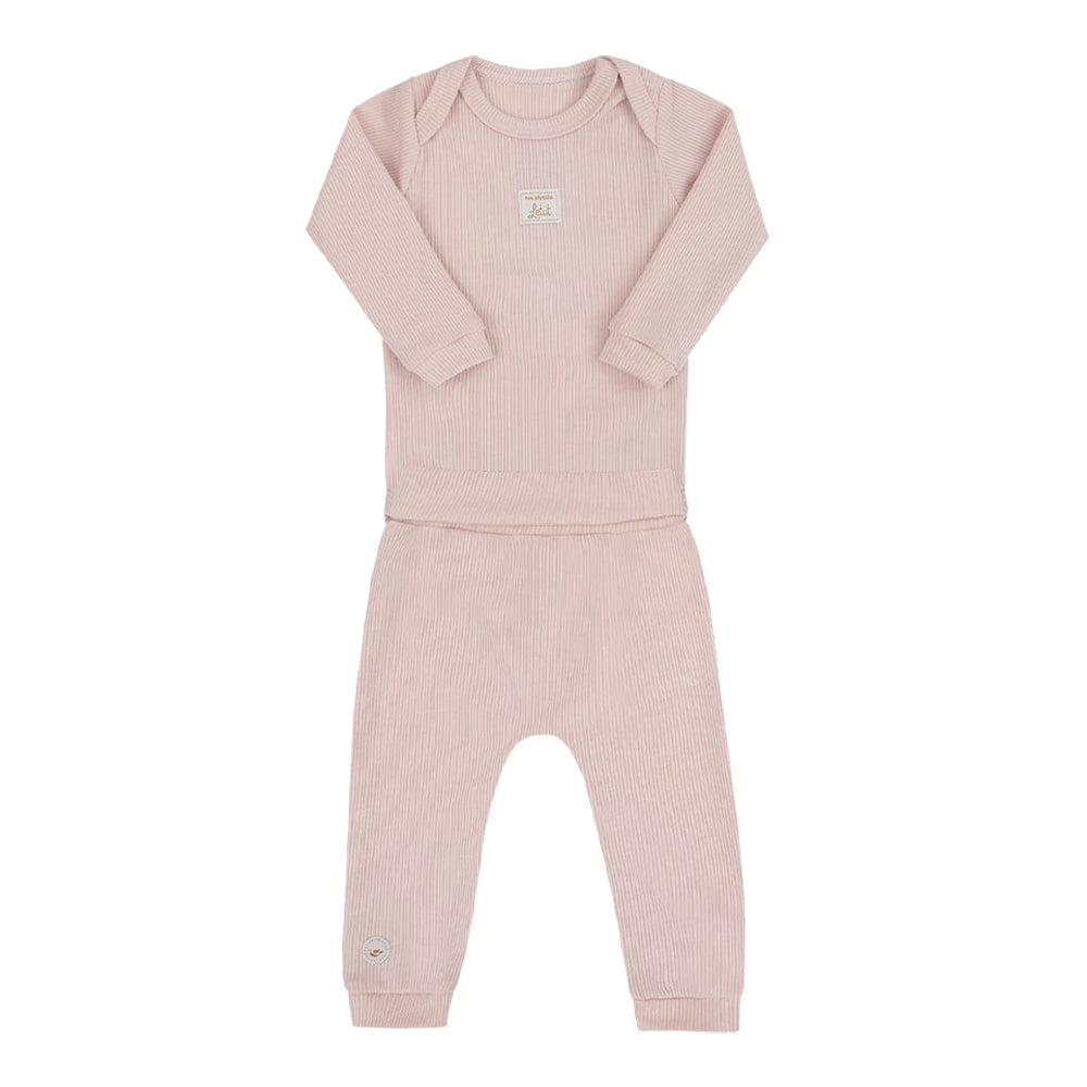 Conjunto Body Canelado Paraiso Baby – Conforto e Qualidade Exclusiva