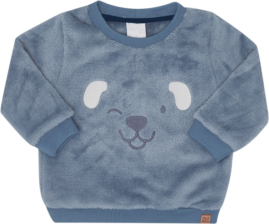 Conjunto Masculino Bebê Fleec Bichinhos