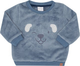 Conjunto Masculino Bebê Fleec Bichinhos